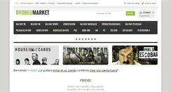 Desktop Screenshot of dvdblumarket.com